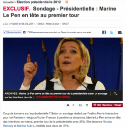 screen-shot-le parisien- marine le pen
