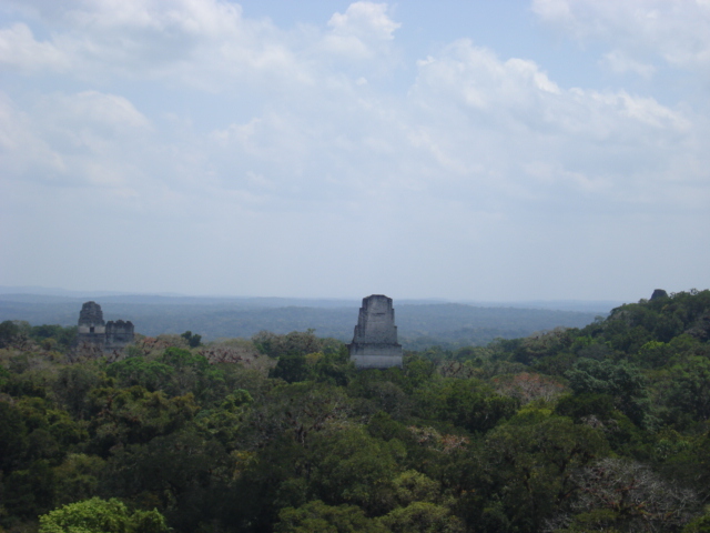 Péten Vue de la région maya du Péten, au Guatemala.